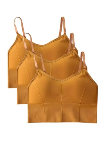 Image of Mysha Women Cotton Padded Bra Combo Pack of 3 | Soft, Comfortable, and Breathable Fabric | Removable Pads, Adjustable Straps for Everyday Wear