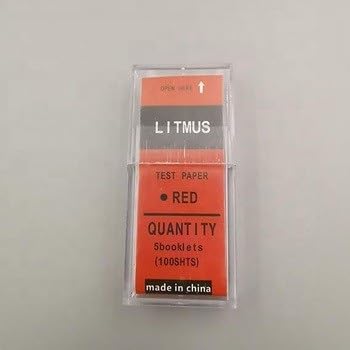 Red Litmus Test Paper| Pack of 100 Pcs| (B0CV84ZSCC) Amazon Price History, Amazon Price Tracker