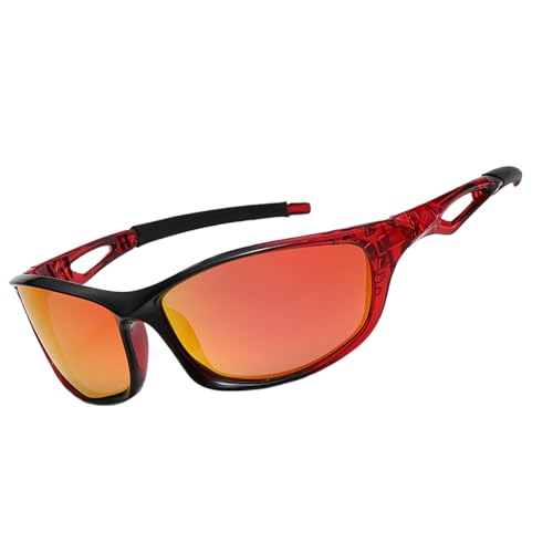 Genérico Gafas de sol de pesca para hombres - Gafas de sol polarizadas | Gafas de en ciclismo ajustable | Gafas de de conducción | Convender las gafas de deportivas para conducir el ciclismo de pes