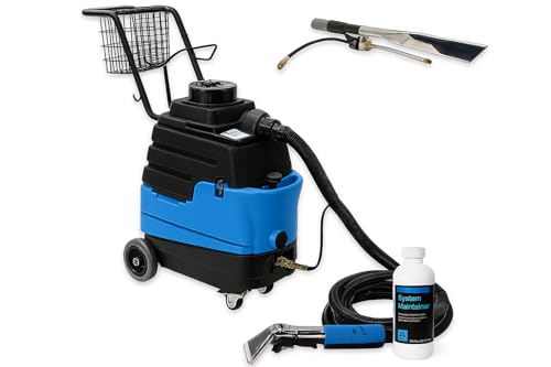 Mytee Lite 8070 Heated Carpet Extractor Bundle – Includes Air Lite 8400P Upholstery Tool, Crevice Tool, 15' Vacuum/Solution Hose, and S3601 System Maintainer