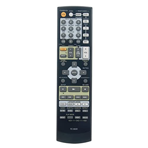 VINABTY RC-682M Replacement Remote Control Compatible with Onkyo Audio Video System RC682M HTR340S HTR508 HTR530 HTR540 TXSR803S HTR550 TXSR8450 TXSR8460 TXSR8467 TXSR8550 - Image 4