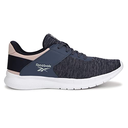 Image of Reebok Men Genesis Runner Running Shoes Smoky Indigo - Vector Navy - Soft Ecru 11