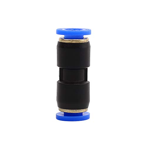 Sns SPU-1/4 Push To Connect Straight 1/4 Inch Tube Od Plastic Union Pipe Tube Fitting Straight Pneumatic Connector(10 Pcs) Spu-1/4 thumb #4