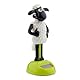 Puckator LTD. Shaun das Schaf Solar Wackel- Figur schwarz/weiß/grün, Bedruckt, 100% Kunststoff.