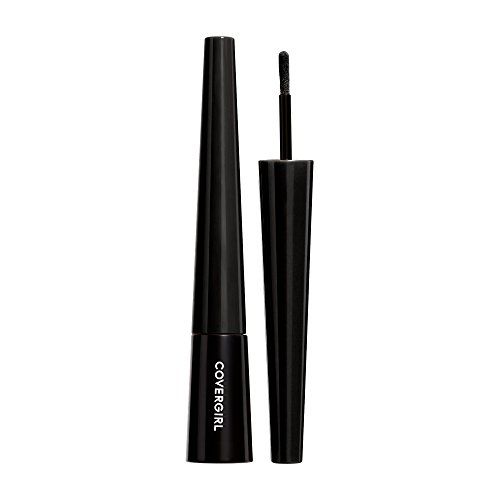COVERGIRL Easy Breezy Brow Fill Plus Shape Plus Define Powder Eyebrow Makeup, Black, 0.024 Ounce (packaging may vary)