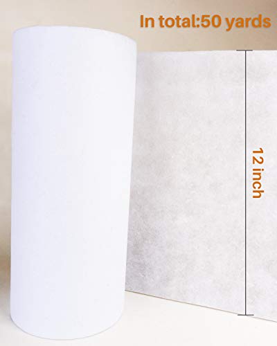 image for Embroidery Stabilizers, 12 in X 50 Yard Tear Away Stabilizers for Embr