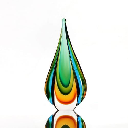 Escultura de vidrio Murano hecha a mano para decoración