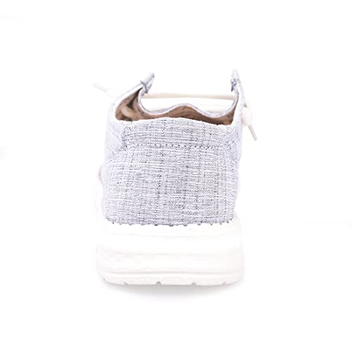 Image of Women's Canvas Loafers, Comfortable Slip-On Walking Shoes