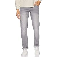 Amazon Brand – Symbol Men’s Relaxed Jeans (SS20-NS-SY-RS01_Medium Grey_34W x 32L)
