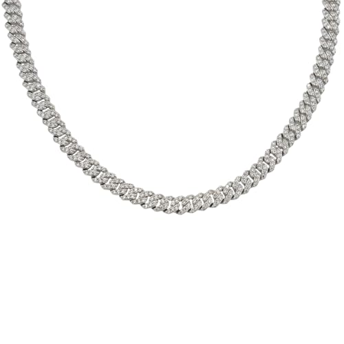 GLD Shop Diamond Prong Cuban Necklace
