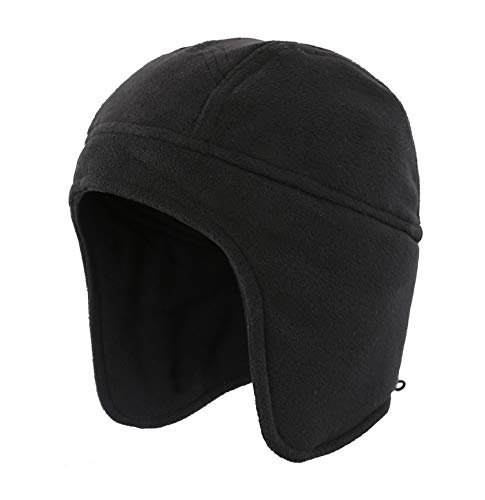 Home Prefer Winter Beanie Hats Skull Caps for Men Women Warm Beanie Daily Hat Black