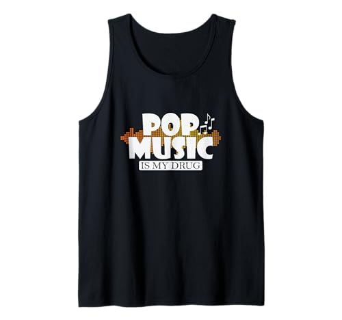 Pop Music is My Drug R'n'B Singer Stars Débardeur