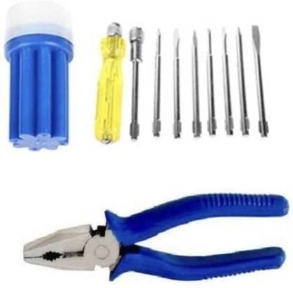 OneStopShop 8-Pieces Screwdriver Kit Screwdriver combo Set Combination Plier For Home Use/For Multipurpose Application