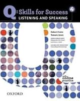 Listening and Speaking (Q: Skills for Success ) by Robert Freire 0194756033 Book Cover