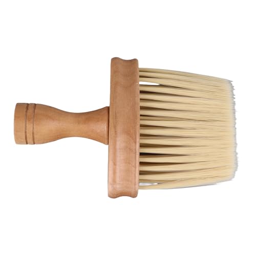 Instrument Dust Remove Brush, Compact Solid Wood and Nylon Instrument Dusting Brush Universal for Ukulele for Care