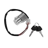 Hihaha Ignition Switch Key with for Suzuki Intruder 800 750 VS600 VS700 VS800 Boulevard VS1400 No.3711038A01