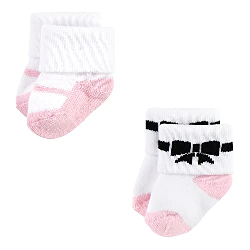 Image of Hudson Baby Baby 8-pack Cotton Rich Newborn and Terry Socks
