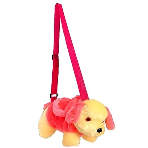 Kids kids Bag Soft Plush Backpacks Cartoon Boys Girls Baby | Kids Soft Animal Cartoon Travelling kids Bag Soft Plush Backpacks-Dog kids bag