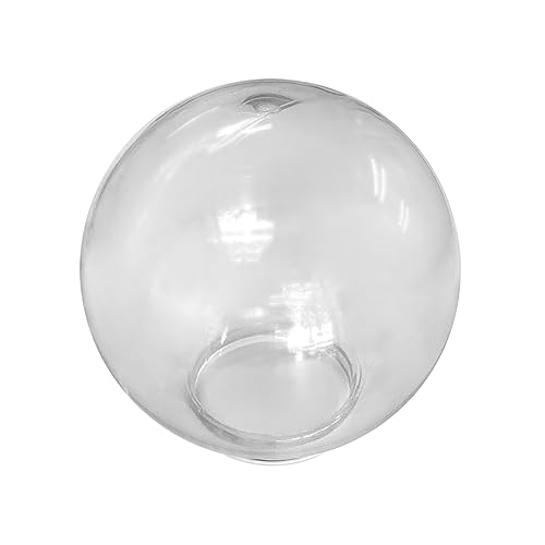 Image of Beam Lighting 6-inch Clear Acrylic Replacement Globe - Cover for Ceiling, Wall Fixtures, Lamp Posts, or Streetlights (Pack of 2)