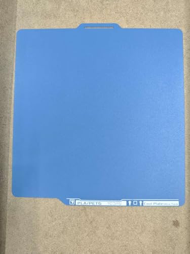 低温対応ビルドプレート 257×257mm ブルー