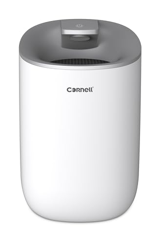 Cornell Tabletop Dehumidifier 600ml Water Tank with Auto Shut Off Function CDHS600WH