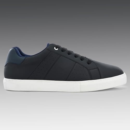 Image of Cruiser Mens Sneaker| Comfort & Style with Soft Cushioned Insole | Classic Canvas Sneakers for Effortless Style |Trendy Lace-Up Design for Casual Outfits (2625)
