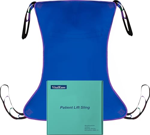 Solid Full-Body Sling for Elderly and Disabled, Polyester Lift Pad