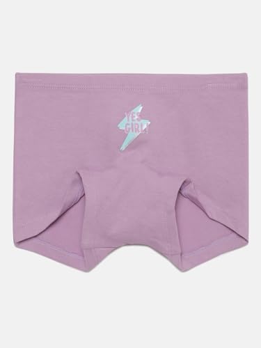 Image of mackly Girls Boxers (Pack of 3) - Cotton Boxer Shorts, Seamless Comfort, Mid Waist Boyshorts Panties