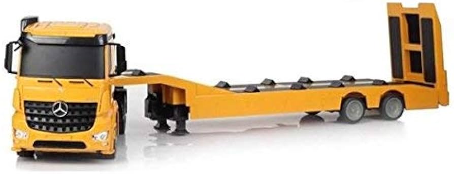 Amazon.co.jp: 2.4GHz 1/20スケール 超大型 重機回送 トレーラー