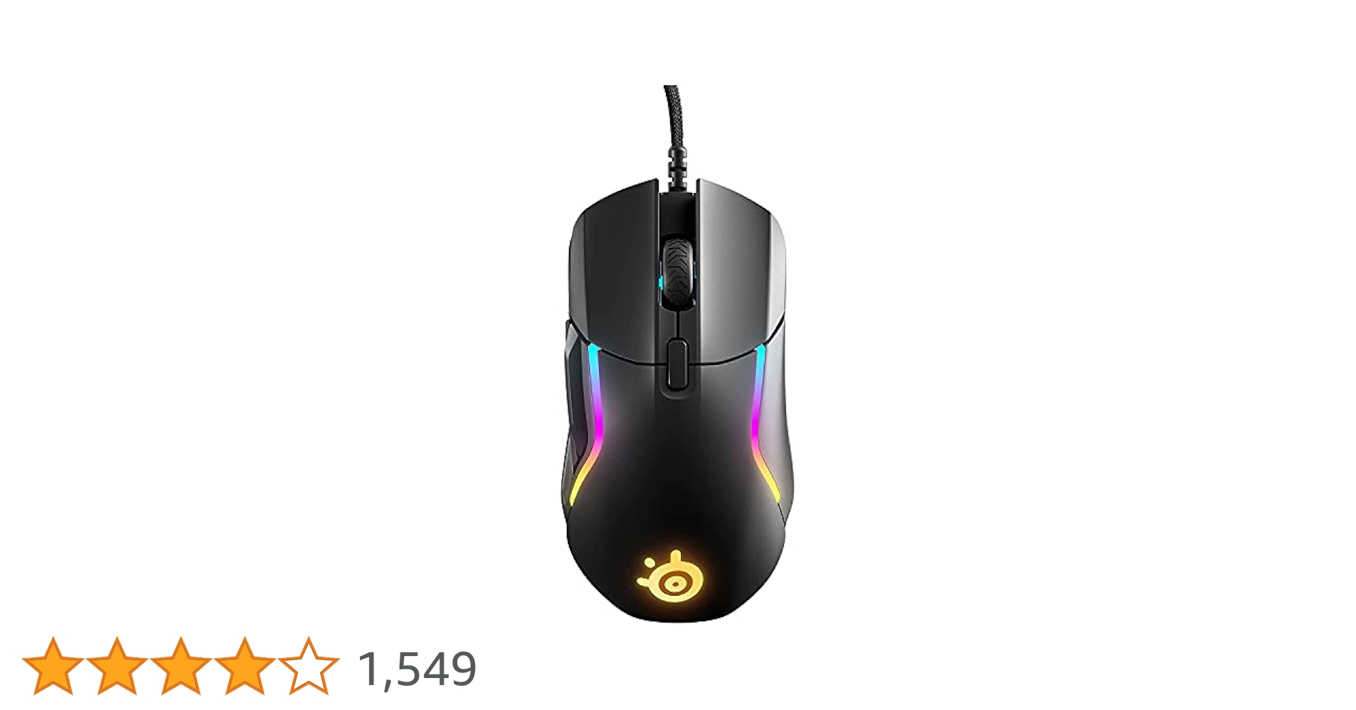 Amazon.co.jp: SteelSeries ゲーミングマウス 有線 超軽量 IP54