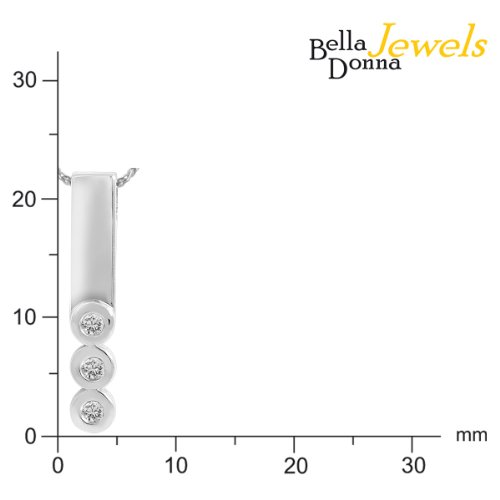 Bella Donna - Catenina con pendente da donna con