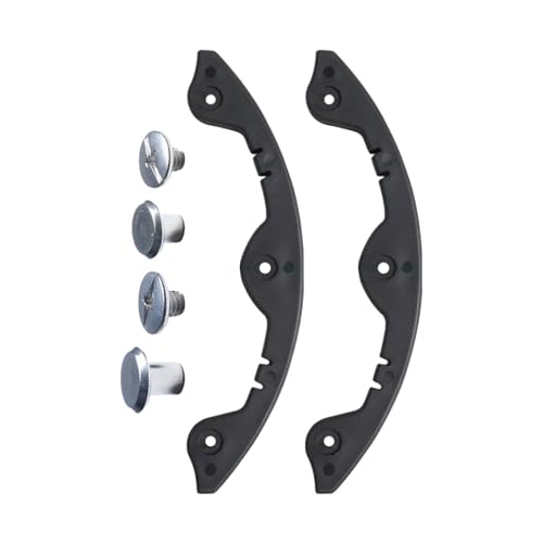 perfk 2 Stück Snowboard-Schutzstreifen, Skateboard-Deck-Schutz, Kantenschutz für Standard-Skateboards, 22CM