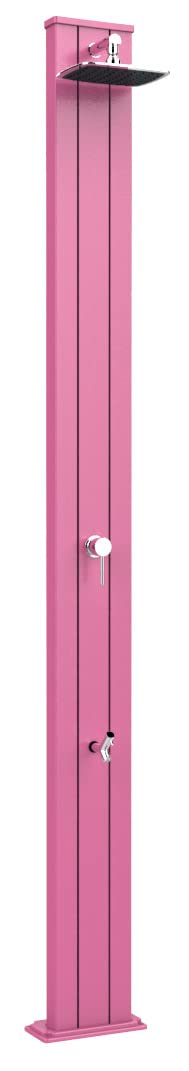 Doccia Solare da Giardino Miscelatore e Lavapiedi Arkema Spring S Fuxia A220/4003