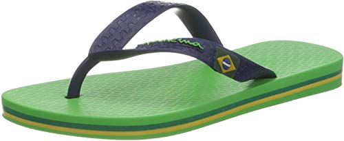 Ipanema Classic Brasil II Kids, Chanclas Unisex Niños, Multicolor (Green/Blue 8104.0), 25/26 EU