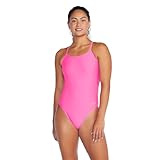 Speedo 871921181535330 Solid Tie Back 1 Pc Candy Vibe 30