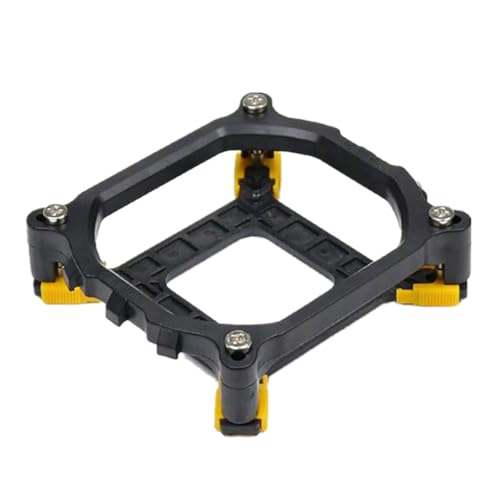 Dcaknri Support de dissipateur thermique CPU avec 8 vis pour cartes mères 115X 1366 2011 Matériel de montage Accessoires de refroidissement Support CPU