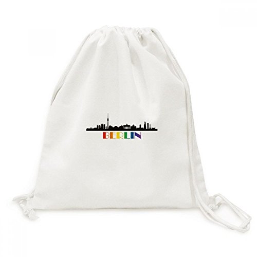 Sac à dos cordon toile drawstring backpack voyage citation homme