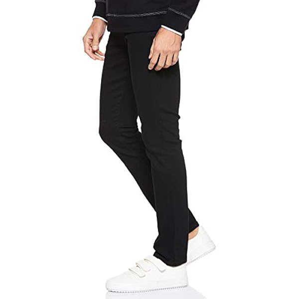 Wrangler heren LARSTON DENIM PANTS Jeans,Black Valley,32W / 32L