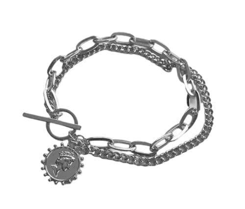 Destiny Jewels Multilayer Silver Plated Women Bracelets Unique Stylish Bangles (B09PYYZNTG) Amazon Price History, Amazon Price Tracker