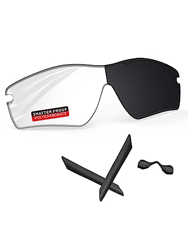 Image of PRO+ Polycarbonate Replacement Lenses & Rubber Kits for Oakley RadarLock Series Sunglasses
