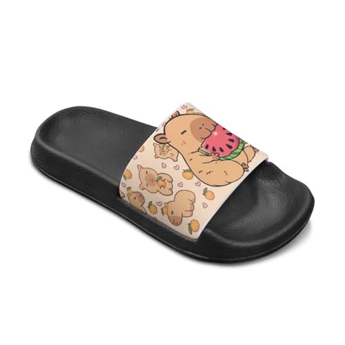 Image of Slides for Boys Girls Quick Drying Kids Slides Sandals Non-Slip