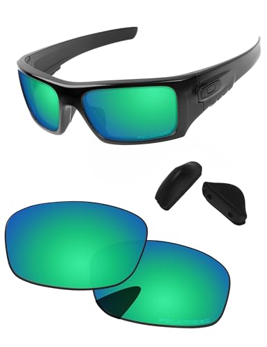 Image of Replacement Lenses & Nosepads for Oakley Si Ballistic Det Cord OO9253 61mm - Precision Fit, UV & Impact Resistant