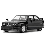 imtfzct BMW M3 1987 Modellauto 1:36, Zinklegierung Die Cast Auto, Schwarz – Spielzeug & Sammlerstück für Kinder