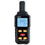 Rilevatore di radiazioni con banco geiger, rilevatore di radiazioni nucleari per display LCD 3 in 1 con allarme audio e luminoso, misuratore di monitor portatile per casa, ufficio, esterno, interno