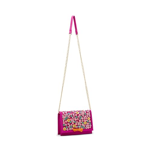 Betsey Johnson Confetti Floral Sparkler Crossbody2
