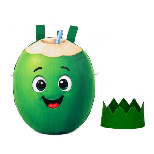 Image of Raj Costume Kids Fruit & Vegetable Fancy Dress Costume | Soft Felt Fruit and Vegetable Cutout Costume for Boys & Girls | School Annual Function