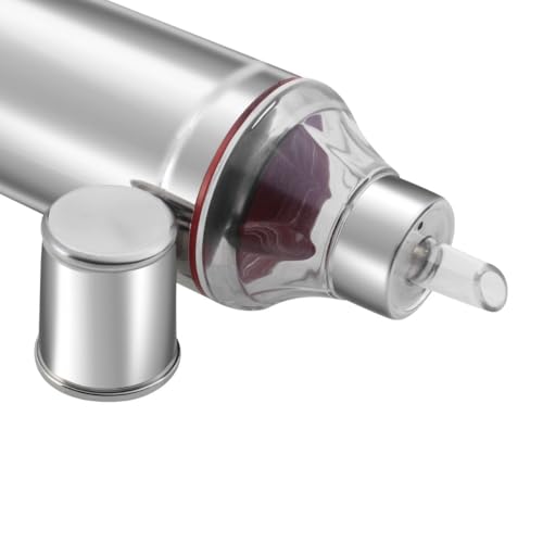 Image of INKULTURE Stainless Steel Oil Dispenser with Nozzle 1 Litre (1000 ml) (2 Piece)