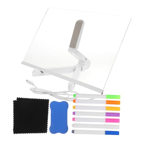 Tableau acrylique LED pour illuminer vos messages de cuisine et dessins d'enfants