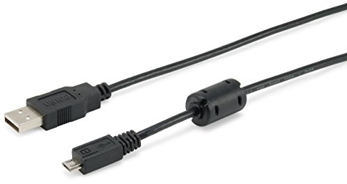 equip USB A/Micro-USB B 2.0 1.8 m, black, 1.8 meters