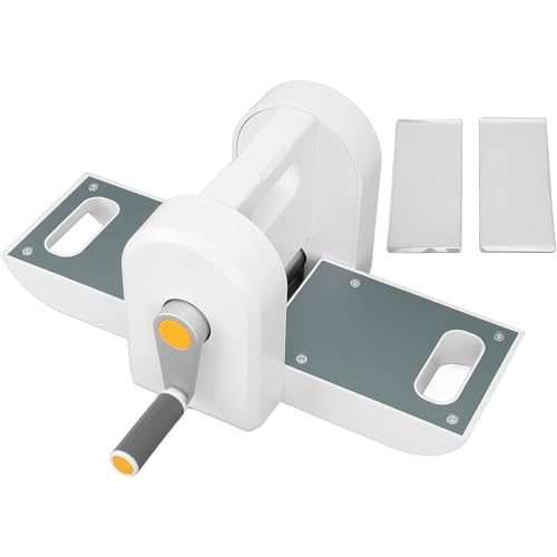 Manual Die Cutting Embossing Machine, Portable Embossing Machine, Folded Size: 19.5 * 12 * 7.5cm/Improve Manual Ability/Various Patterns, for Card Making and Crafts